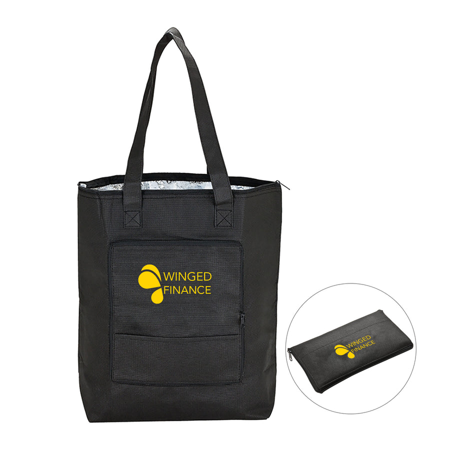 Folding Cooler Tote Bag (Q433311)