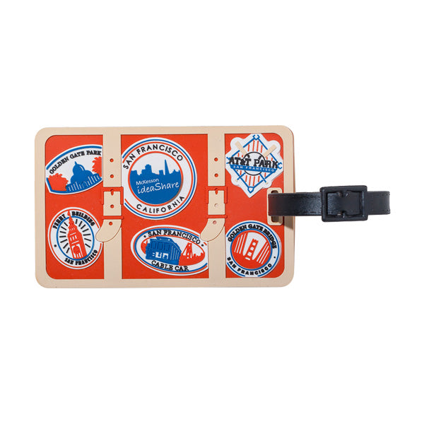 2-D Luggage Tag  Imprinted with Logo (Q433922)