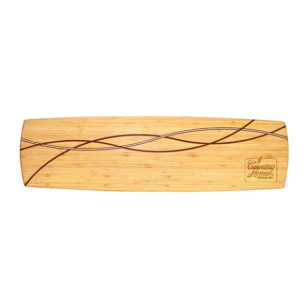 Del Mar Bamboo Charcuterie Board  Imprinted with Logo (Q435022)