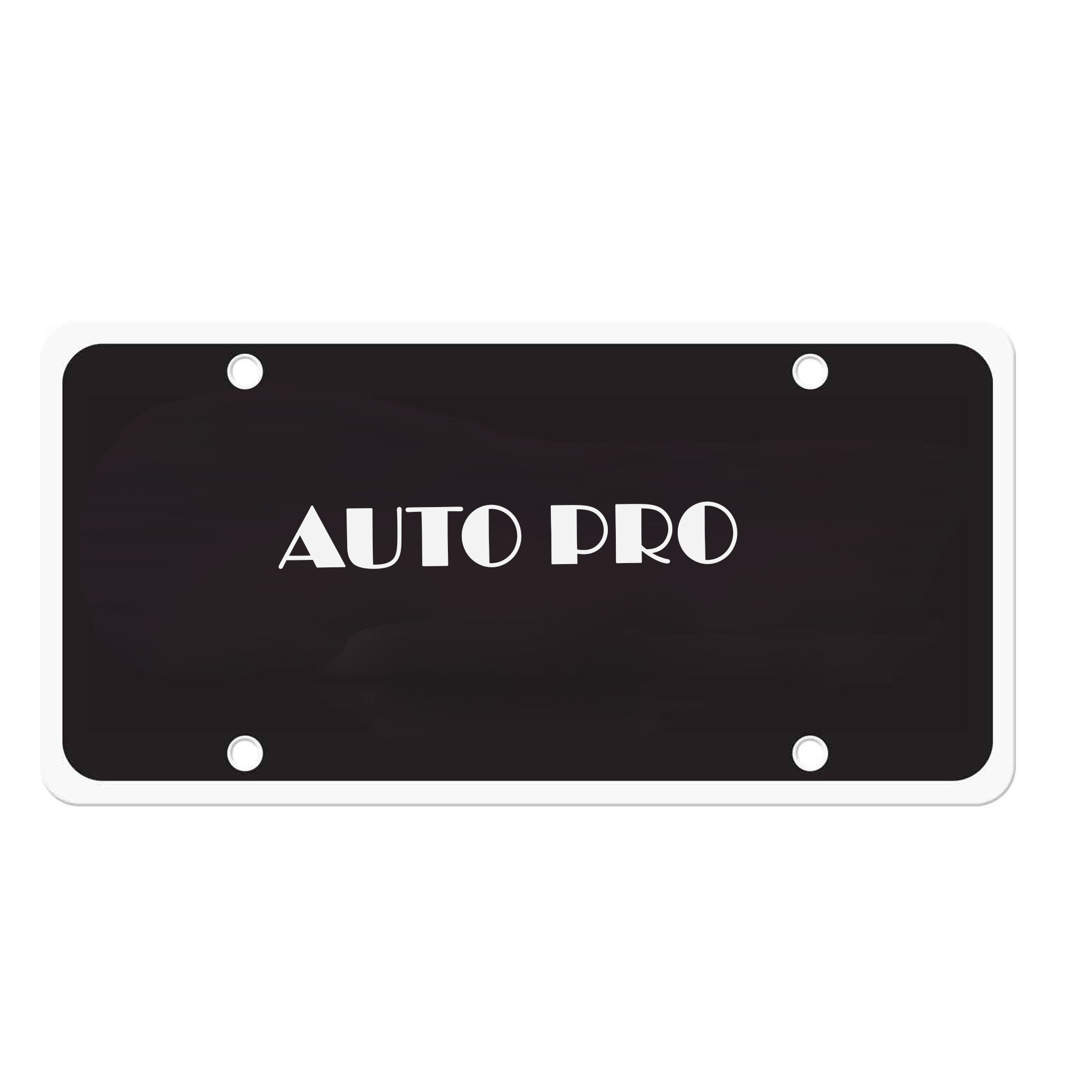 25 Mil Styrene License Plate Insert (Q436411)