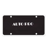 25 Mil Styrene License Plate Insert  Imprinted with Logo (Q436411)
