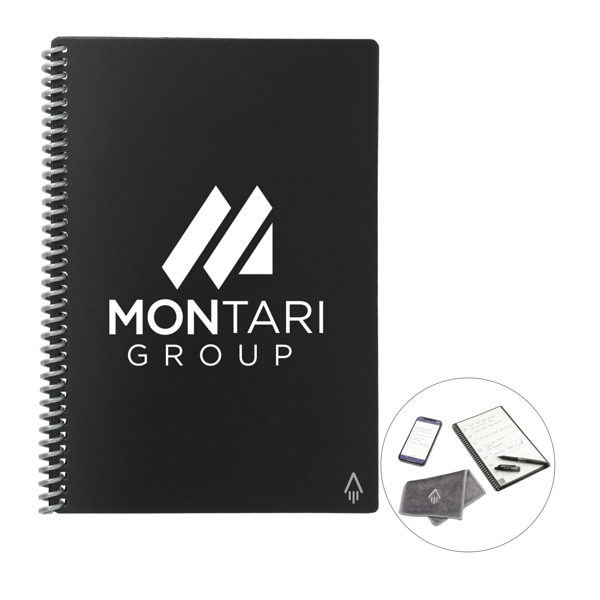 Rocketbook Fusion Executive Notebook Set  Imprinted with Logo (Q437422)