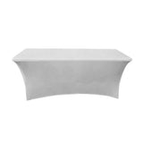 6 Ft. Stretch Table Cover (3-Sided) (Q438122)
