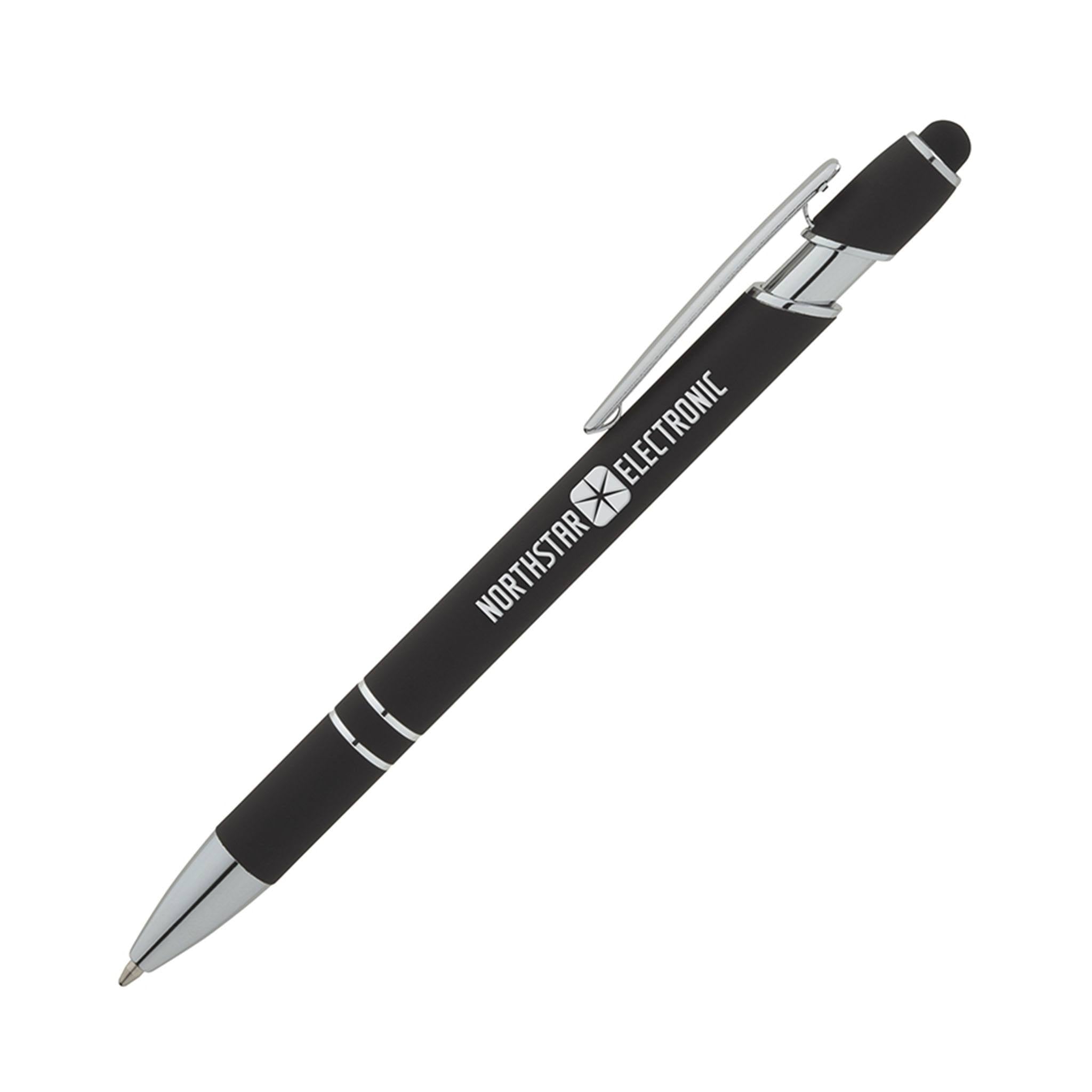 Denton Soft-Touch Pen With Stylus  Imprinted with Logo (Q438322)