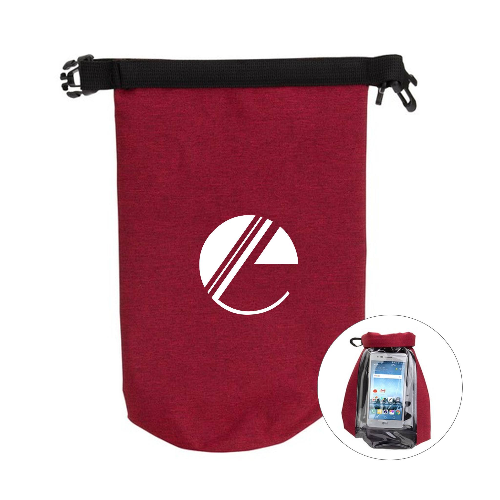 2-Liter Waterproof Gear Bag  Imprinted with Logo (Q438622)
