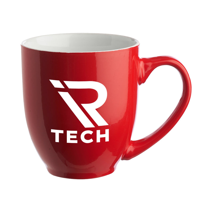 16 Oz. Flourescent Bistro Coffee Mugs (Q439222)