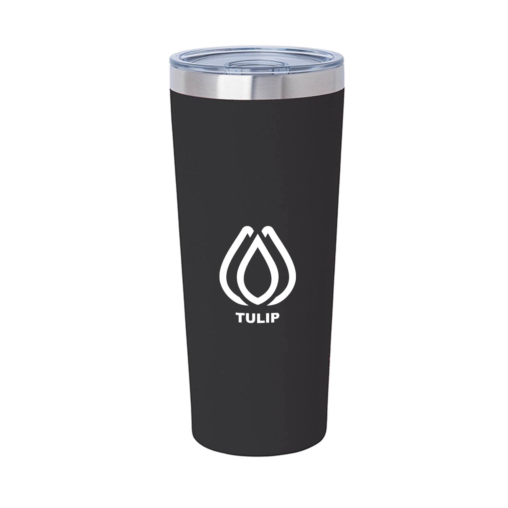 22 Oz. Biere Double Wall S/S Tumbler  Imprinted with Logo (Q439322)