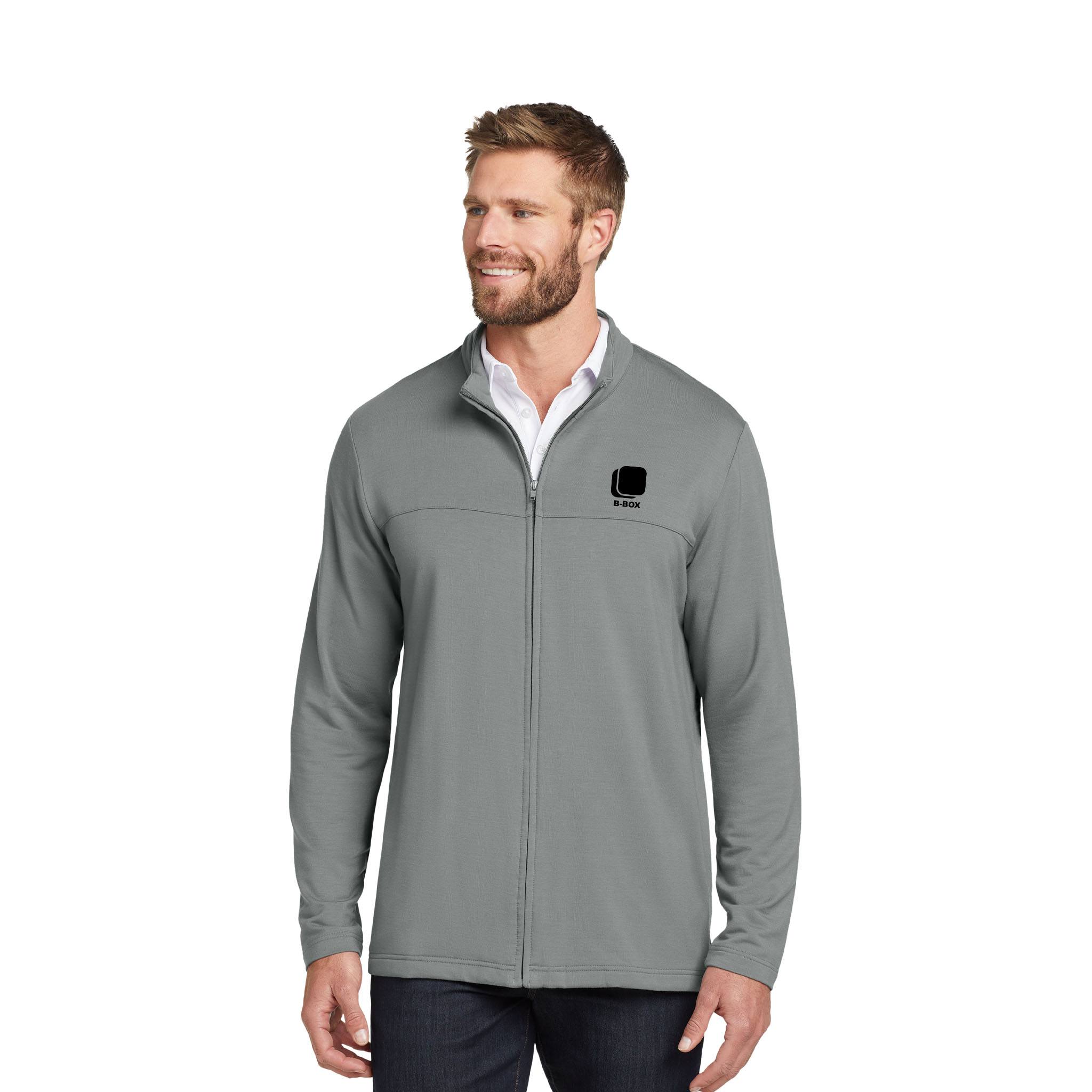 TravisMathew Newport Full-Zip Fleece Jacket  Imprinted with Logo (Q439722)