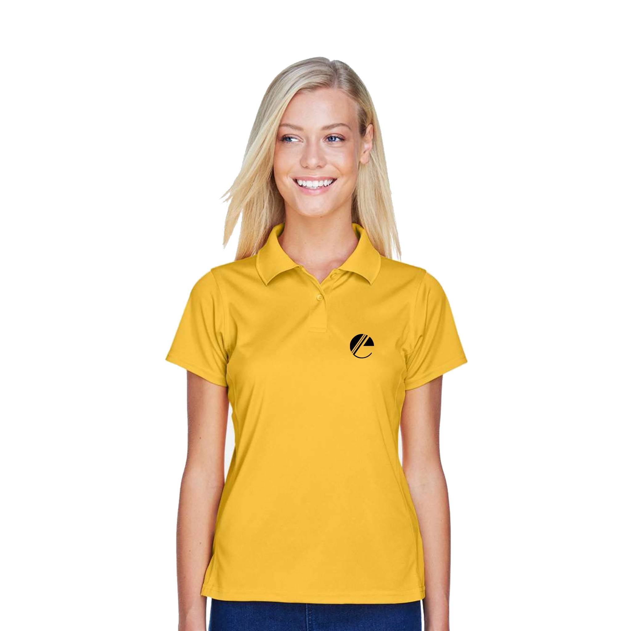 Harriton Ladies' 4 oz. Polytech Polo (Q439865)