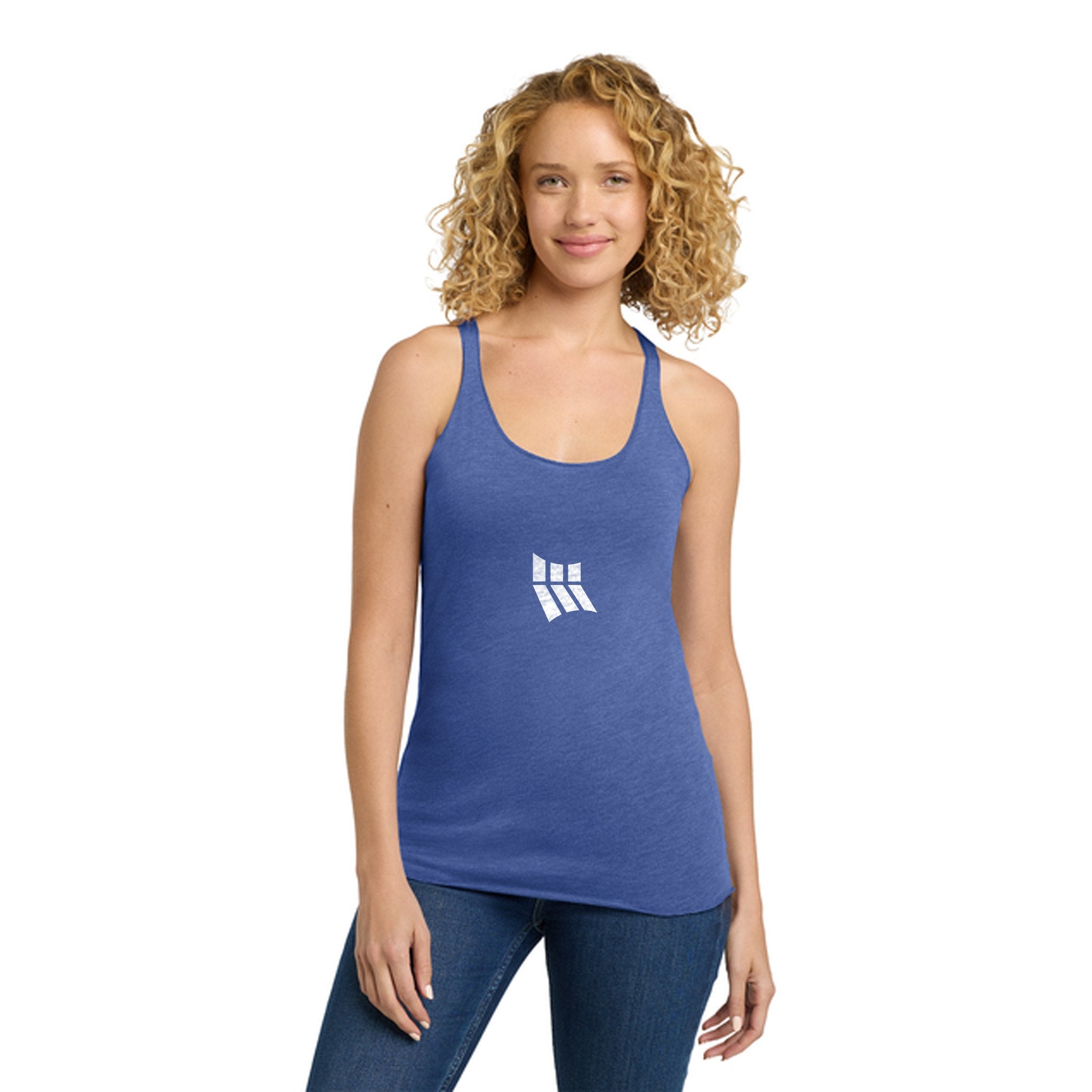 Next Level Apparel® Women's Tri-Blend Racerback Tank  Imprinted with Logo (Q439922)