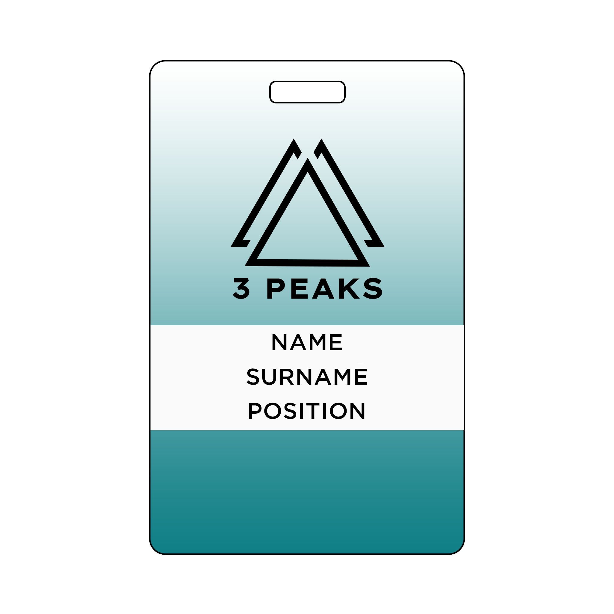 Tacoma Photo Name Badge: 2.13 x 3.38 In. (Q440022)