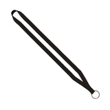 Polyester Lanyard with Metal Split-Ring (.50"D x 16"L) (Q440311)