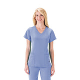Women's 5-Pocket Mock Wrap Top (Q440332)