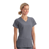Women's 5-Pocket Mock Wrap Top (Q440332)