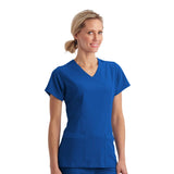 Women's 5-Pocket Mock Wrap Top  Imprinted with Logo (Q440332)