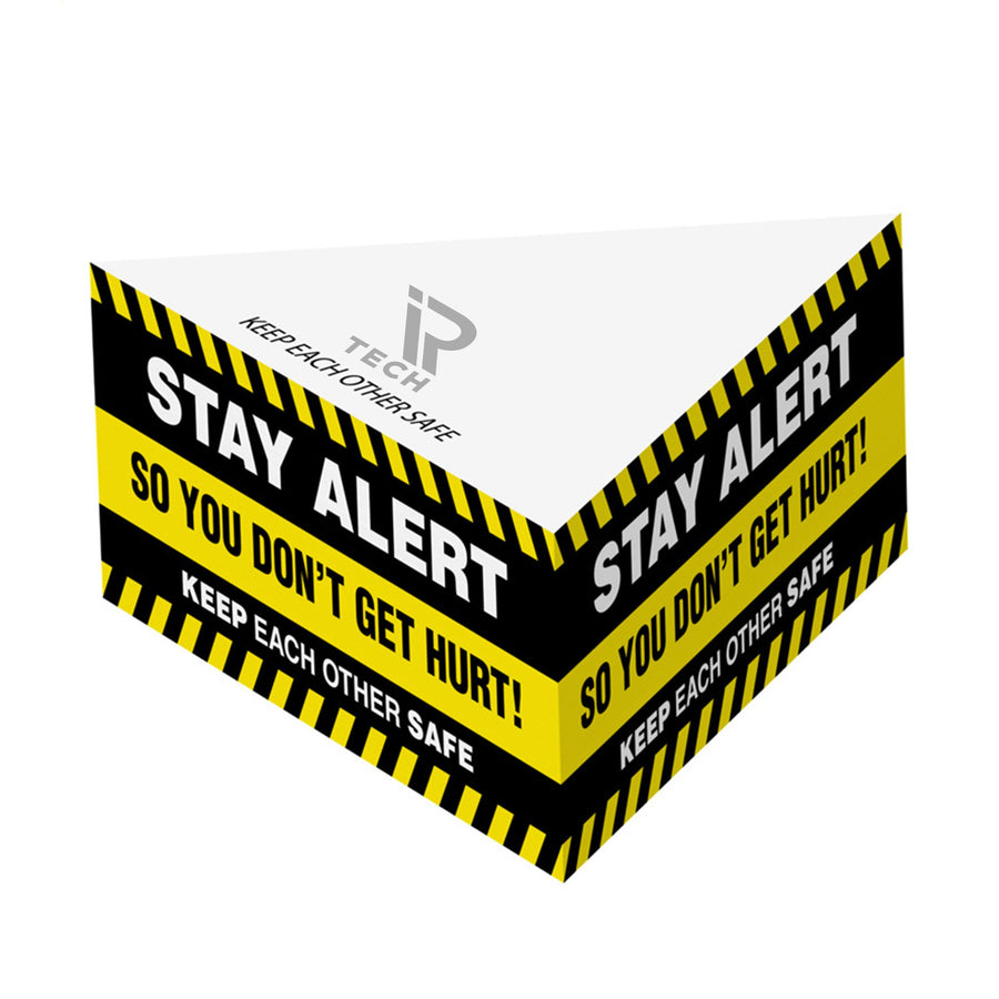 Post-it® Printed Notes Cube - Triangle Half Cube (Q441332)