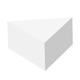 Post-it® Printed Notes Cube - Triangle Half Cube (Q441332)