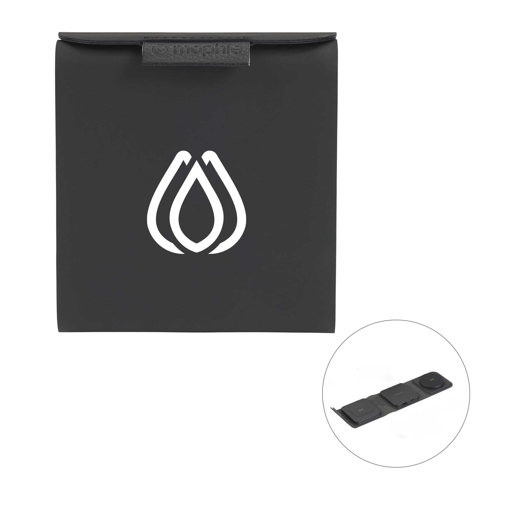 mophie® Snap + Multi-device Travel Charger  Imprinted with Logo (Q441822)