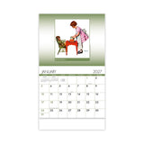 An American Illustrator Wall Calendar-Stapled (Q442011)