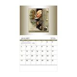 An American Illustrator Wall Calendar-Stapled (Q442011)