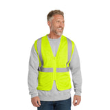 CornerStone® ANSI 107 Class 2 Economy Mesh Zippered Vest (Q443332)