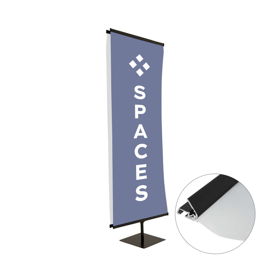 30" Everyday Snap Rail Banner Display Double-Sided Kit (Q444222)