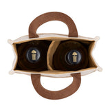 Sonoma Cotton Jute Wine Cooler Bag (Q445022)