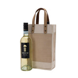 Sonoma Cotton Jute Wine Cooler Bag (Q445022)