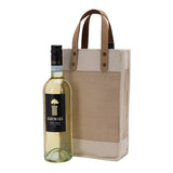 Sonoma Cotton Jute Wine Cooler Bag (Q445022)