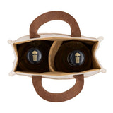 Sonoma Cotton Jute Wine Cooler Bag (Q445022)