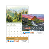 World Scenic Calendar  Imprinted with Logo (Q445722)
