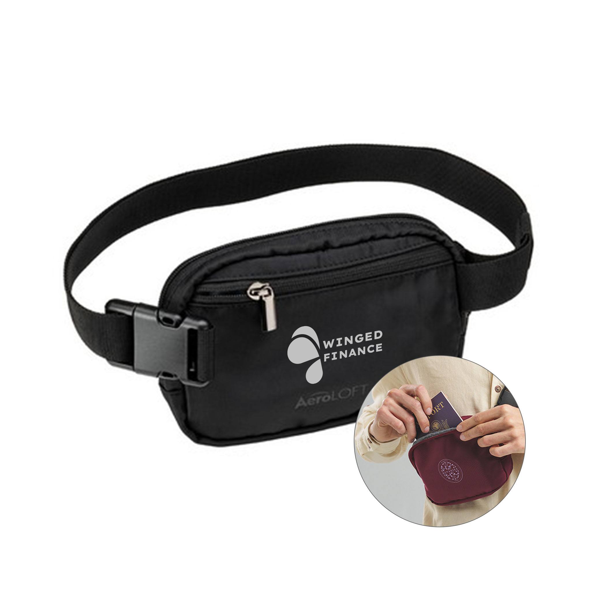 AeroLOFT™ Belt Bag Anywhere Belt Bag  Imprinted with Logo (Q446722)