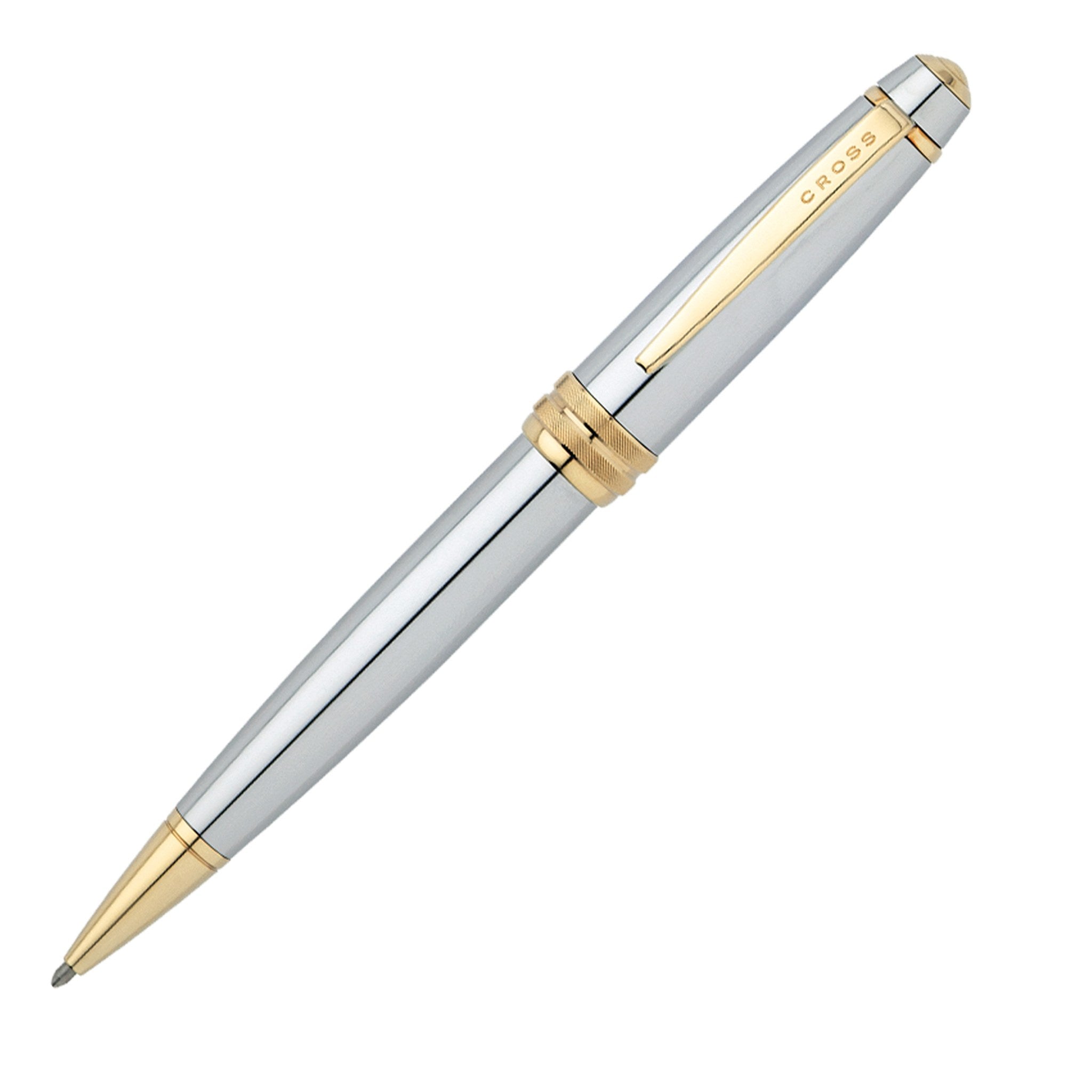 Cross® Bailey 23KT Gold Ballpoint Pen - Pad Print (Q447022)
