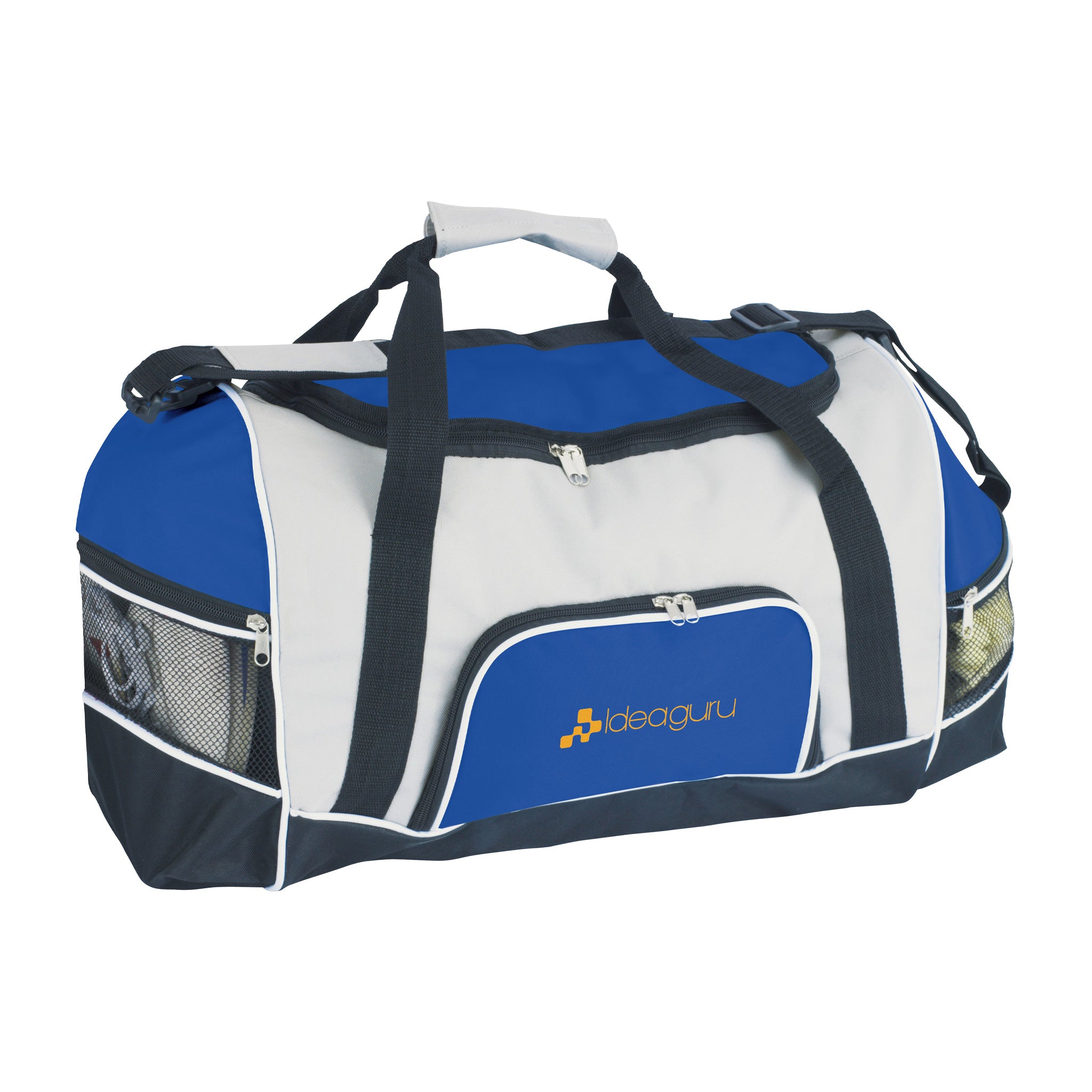Tri-Pocket Sport Duffel Bag  Imprinted with Logo (Q447311)