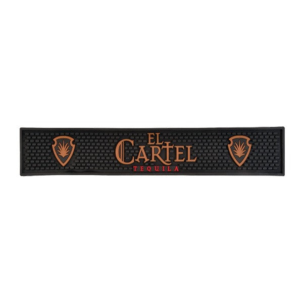 4.5 x 20 Inch Heavy Duty Vinyl Bar Counter Rail Mat  Imprinted with Logo (Q447922)
