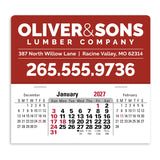 Press-N-Stick XL Header With 3-Month Horizontal Calendar (Q449122)