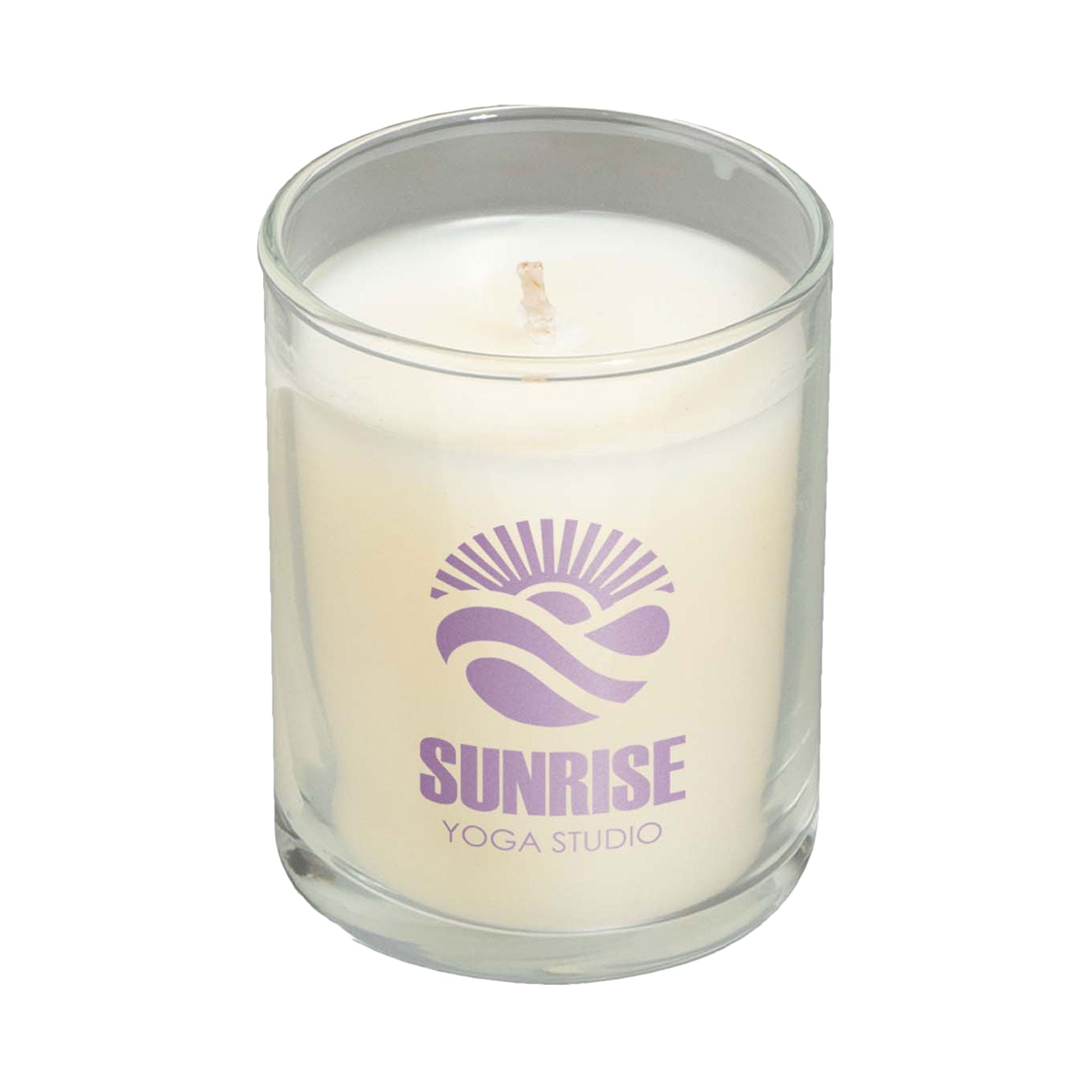 3 Oz. Wixie Candle With Brown Kraft Paper Box  Imprinted with Logo (Q449422)