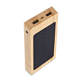 Marquette Solar Panel 8000mah Bamboo Power Bank (Q451332)