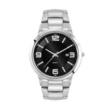 Men's Silver Stainless Steel Case Watch (Q453222)