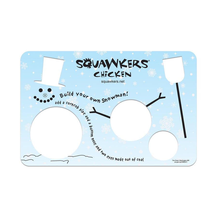 Snowman Chipboard Stencil (Q453432)