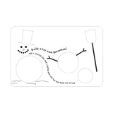 Snowman Chipboard Stencil (Q453432)