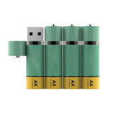 MPOWERD 4 Pack Rechargeable USB Batteries (Q453922)