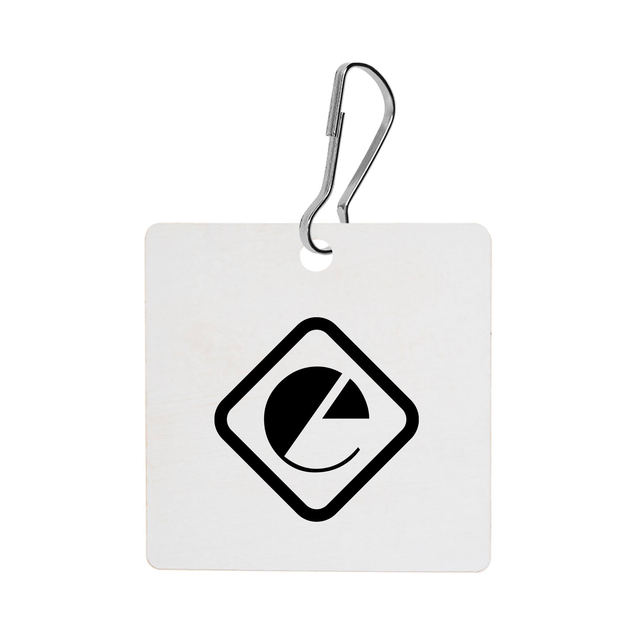 Acrylic Zipper Pull - Square (Q455122)