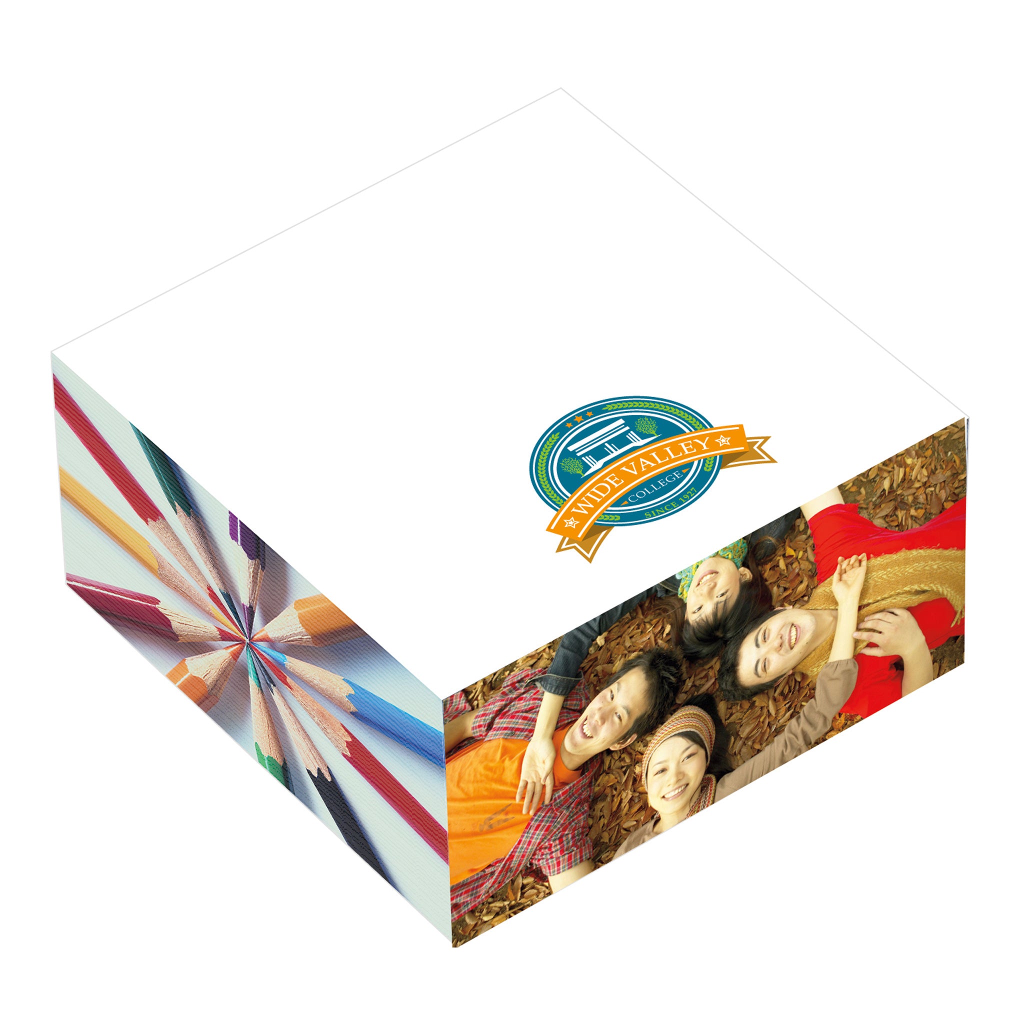 Souvenir® Sticky Note™ 3" W X 3" H X 1.5" D Adhesive Cube Sticky Notes (Q455311)