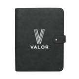 KAPSTON® Natisino Zippered Padfolio  Imprinted with Logo (Q456622)