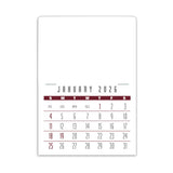 4C Press-N-Stick Header Contemporary Calendar (13-Month) (Q459122)