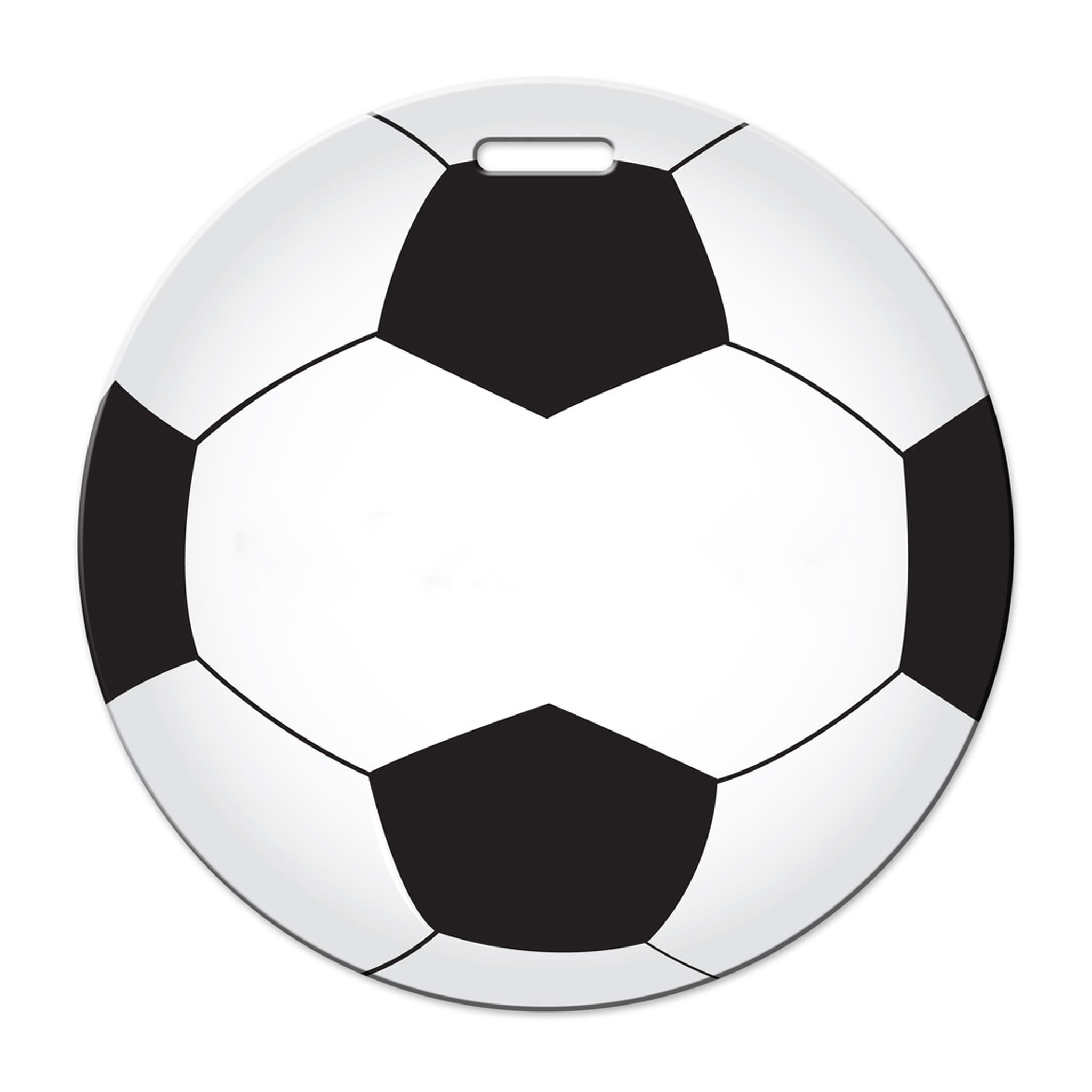 Soccer Ball Shaped Luggage Tag (Q459322)