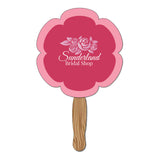 Hand Held Paper Fan - Flower 2 (Q459532)