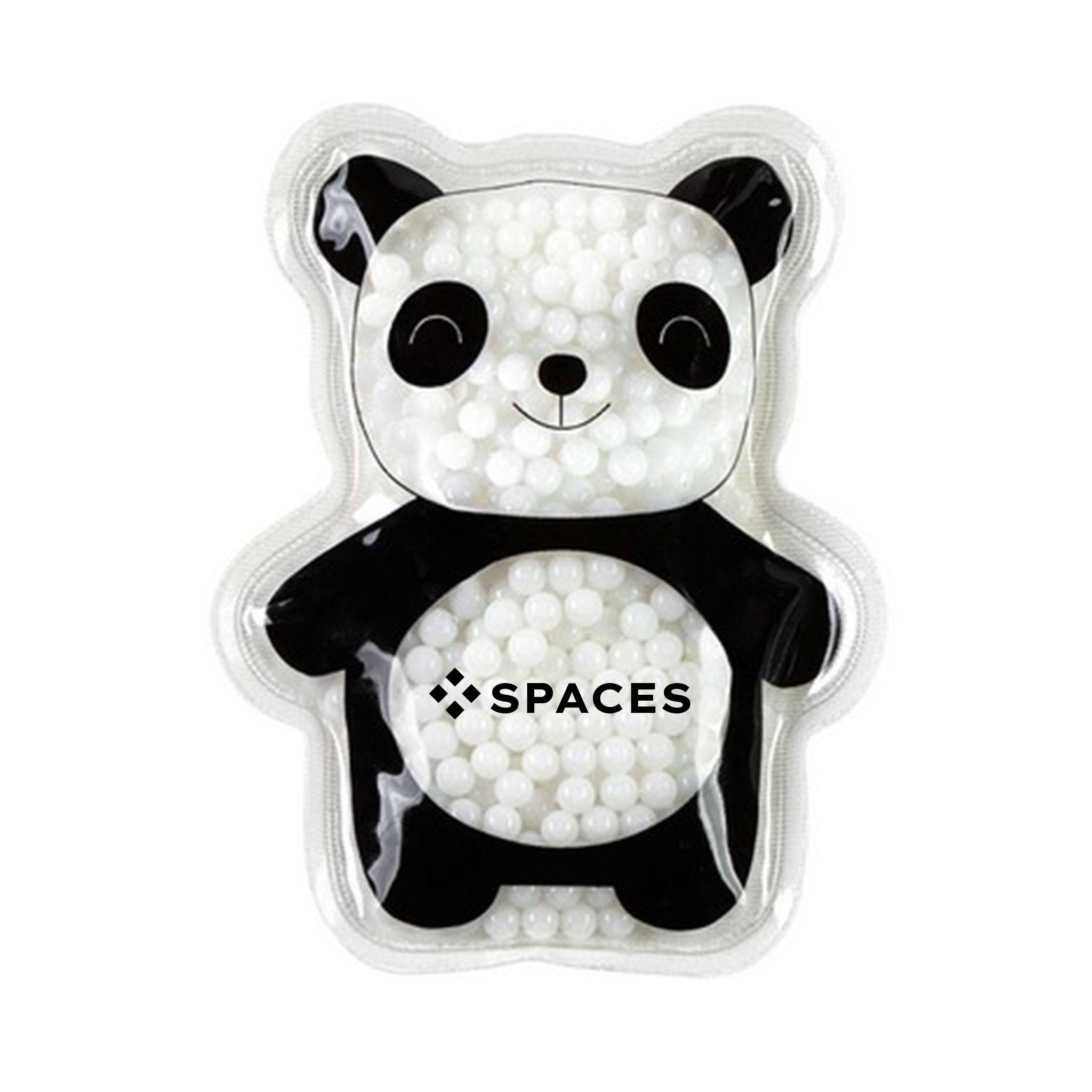 Plush Panda Aqua Pearls™ Hot/Cold Pack  Imprinted with Logo (Q460922)
