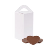 Tote box with 1oz Milk Chocolate Hearts (Q461532)